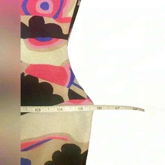 Milly Mixed Printed Sheath Dress Size 4 - Picture 6 of 10